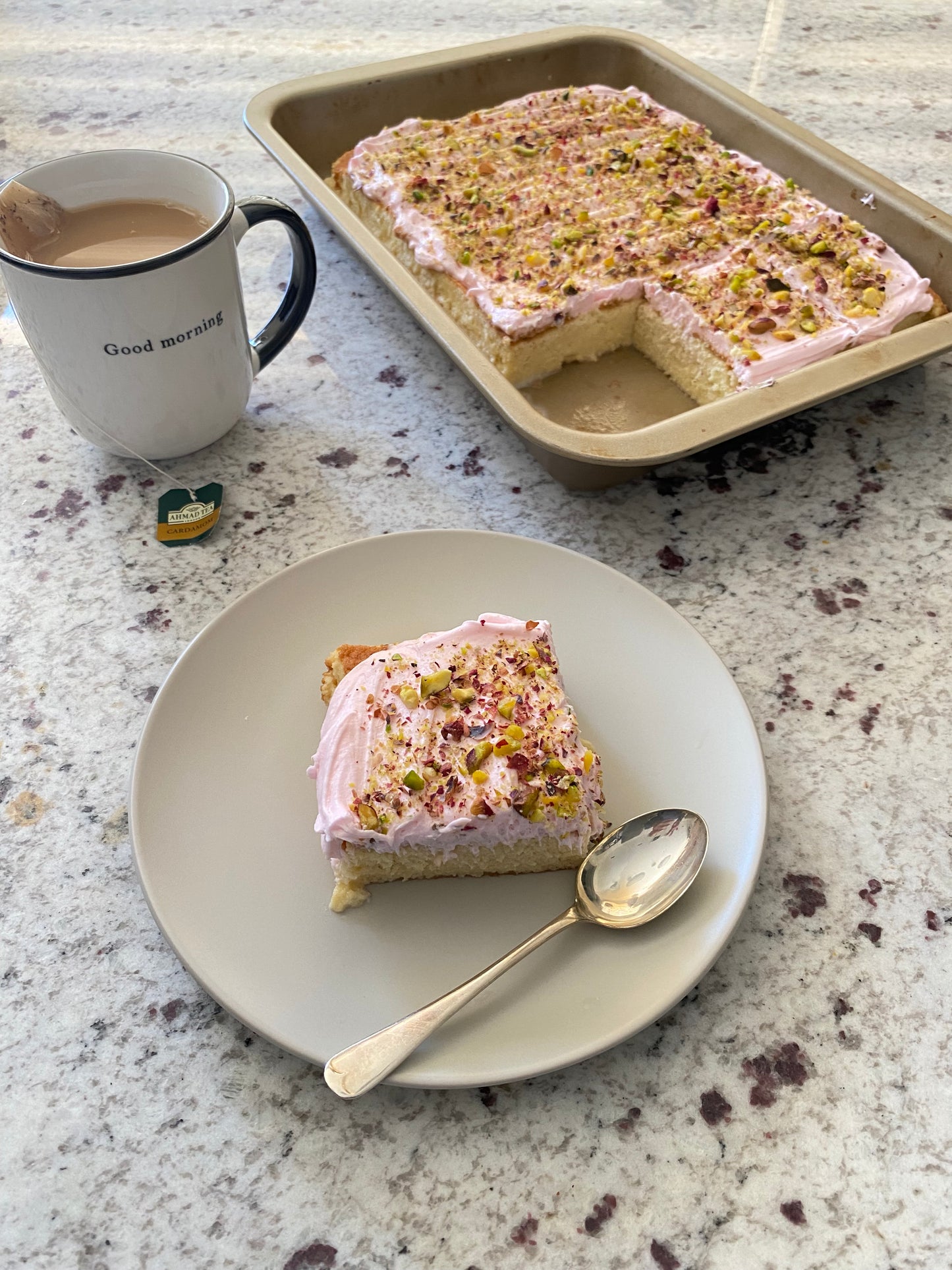 Rose Water Tres Leches