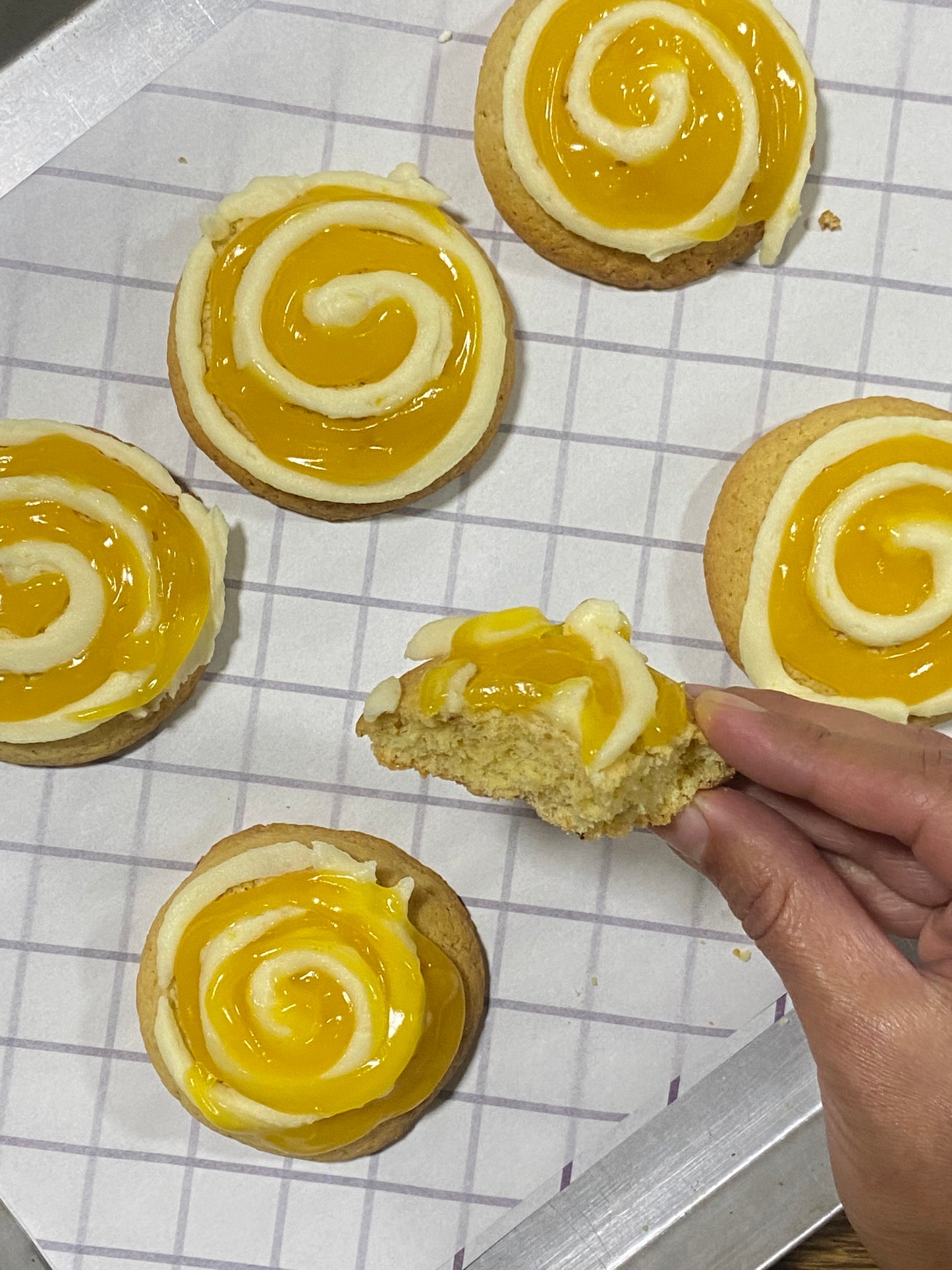 Lemon Curd Cookies